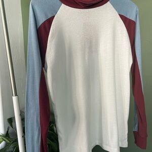 Colorblock Long Sleeve Turtleneck